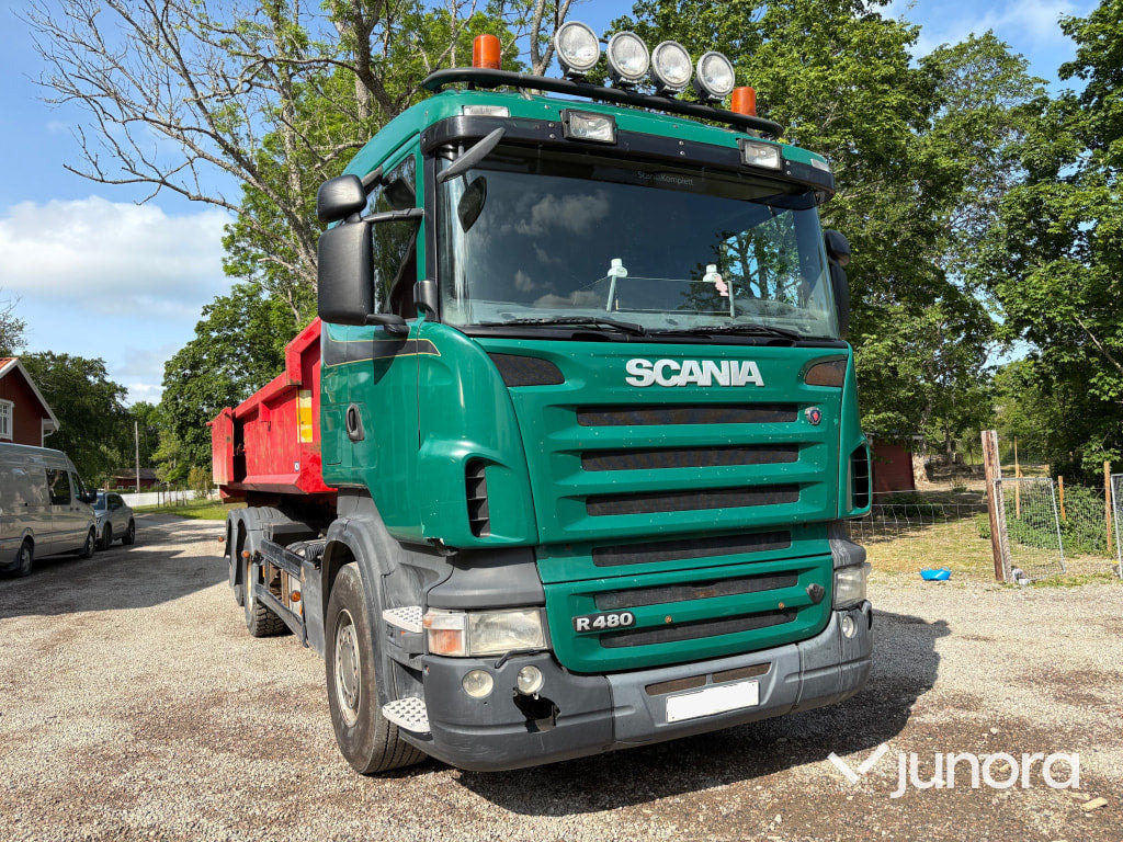 Lastväxlare - Scania R480 - Camion benne: photos 3 Lastväxlare - Scania R480 - Camion benne: photos 3