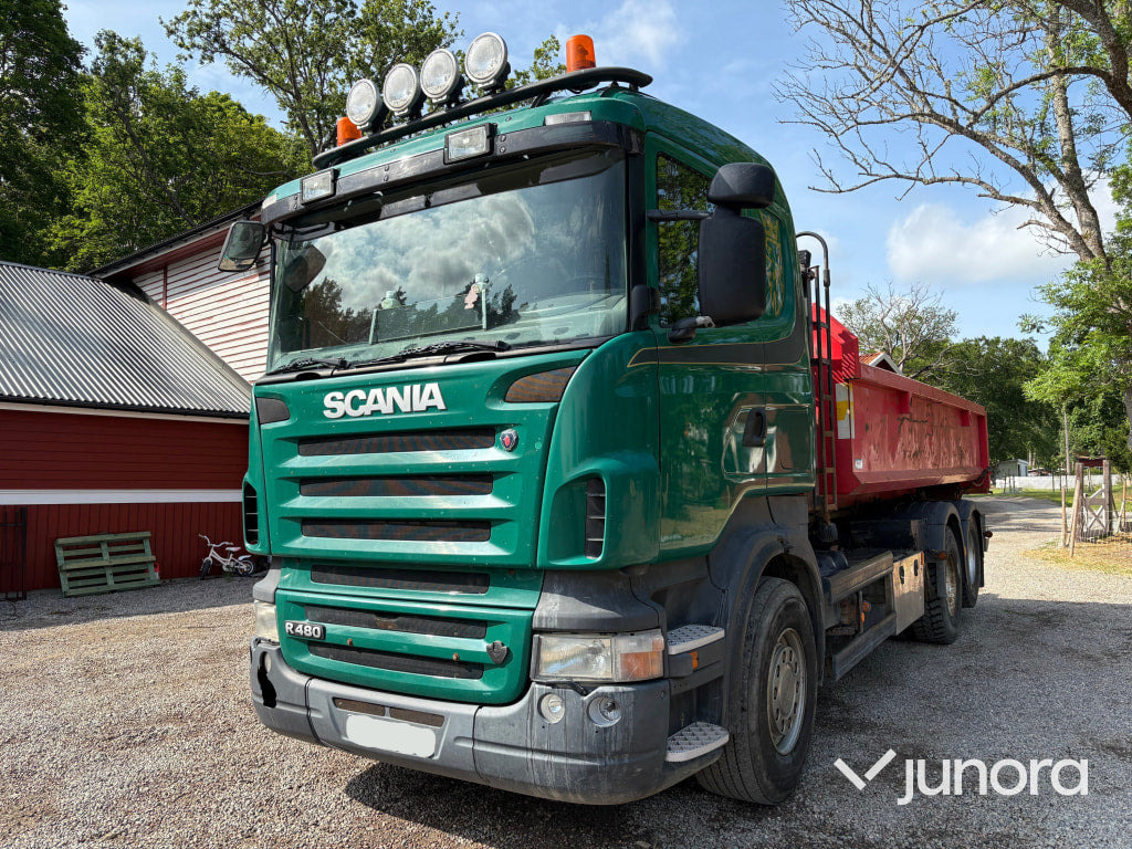 Lastväxlare - Scania R480 - Camion benne: photos 4 Lastväxlare - Scania R480 - Camion benne: photos 4