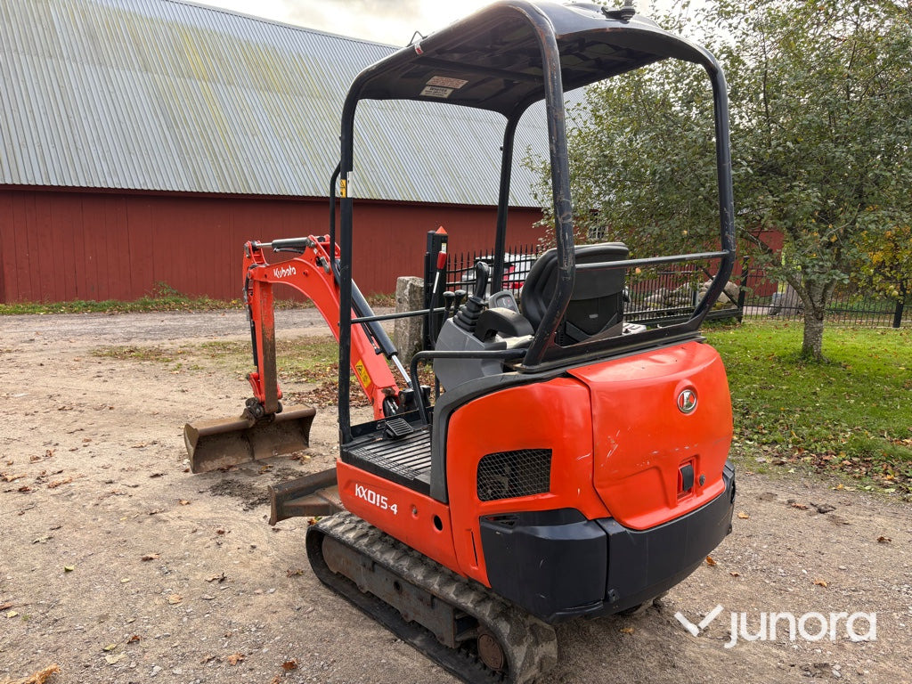 Minigrävare - Kubota KX015-4 - Mini pelle: photos 3 Minigrävare - Kubota KX015-4 - Mini pelle: photos 3