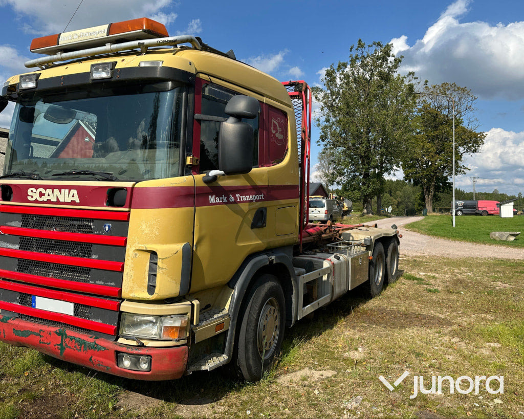 Scania R124 Lastväxlare - Camion ampliroll: photos 2 Scania R124 Lastväxlare - Camion ampliroll: photos 2