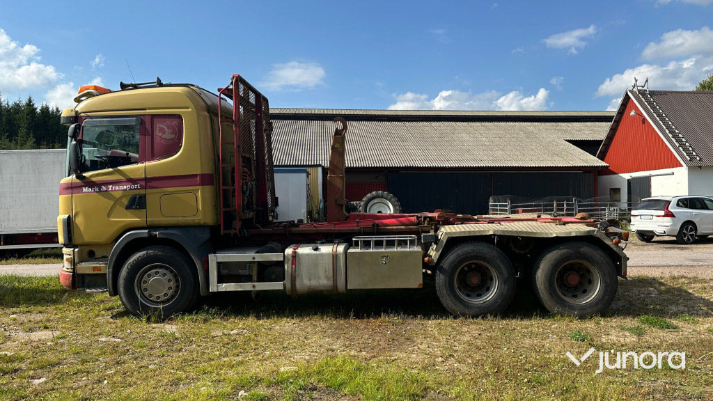 Scania R124 Lastväxlare - Camion ampliroll: photos 3 Scania R124 Lastväxlare - Camion ampliroll: photos 3
