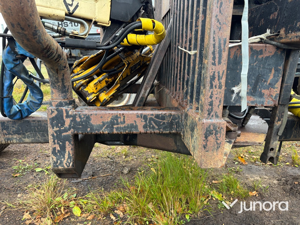 Remorque forestière Skogsvagn - Moheda, 10 ton, med kran: photos 22