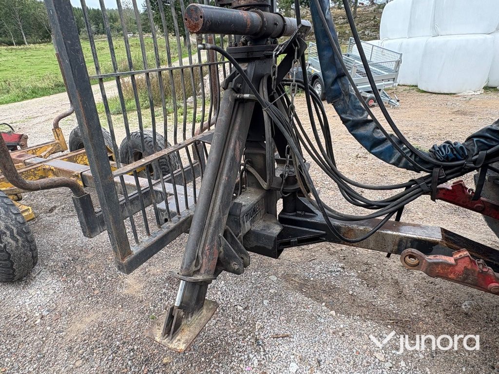 Remorque forestière Skogsvagn - Moheda, 7 ton: photos 9