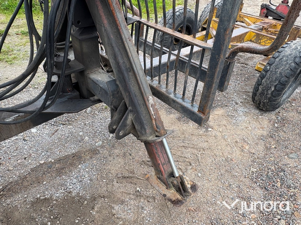 Remorque forestière Skogsvagn - Moheda, 7 ton: photos 15