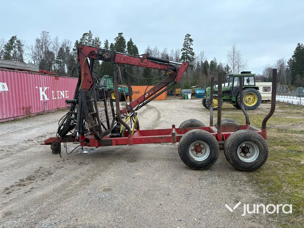 Remorque forestière Skogsvagn - Patruuna Pelonpaja 3200: photos 8 Remorque forestière Skogsvagn - Patruuna Pelonpaja 3200: photos 8
