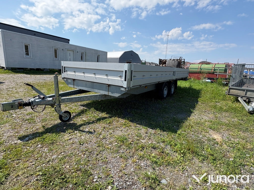 Släpkärra - Boro BR2, specialbyggd - Remorque plateau: photos 1 Släpkärra - Boro BR2, specialbyggd - Remorque plateau: photos 1