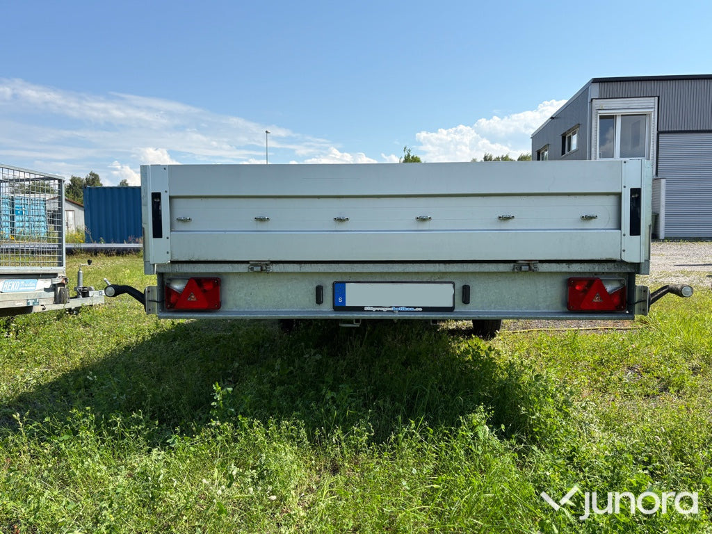 Släpkärra - Boro BR2, specialbyggd - Remorque plateau: photos 5 Släpkärra - Boro BR2, specialbyggd - Remorque plateau: photos 5