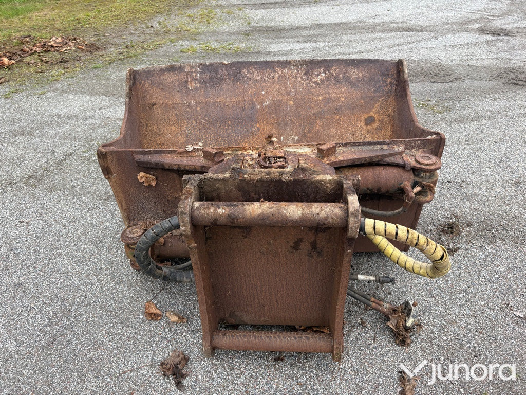 Vikbar Hydraulisk Planeringsskopa - Godet pour pelle: photos 4 Vikbar Hydraulisk Planeringsskopa - Godet pour pelle: photos 4