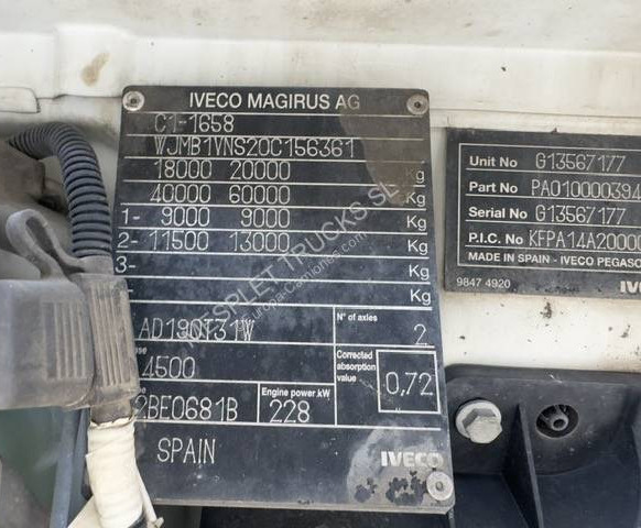 Iveco Trakker 310 - Camion benne, Tombereau: photos 3 Iveco Trakker 310 - Camion benne, Tombereau: photos 3