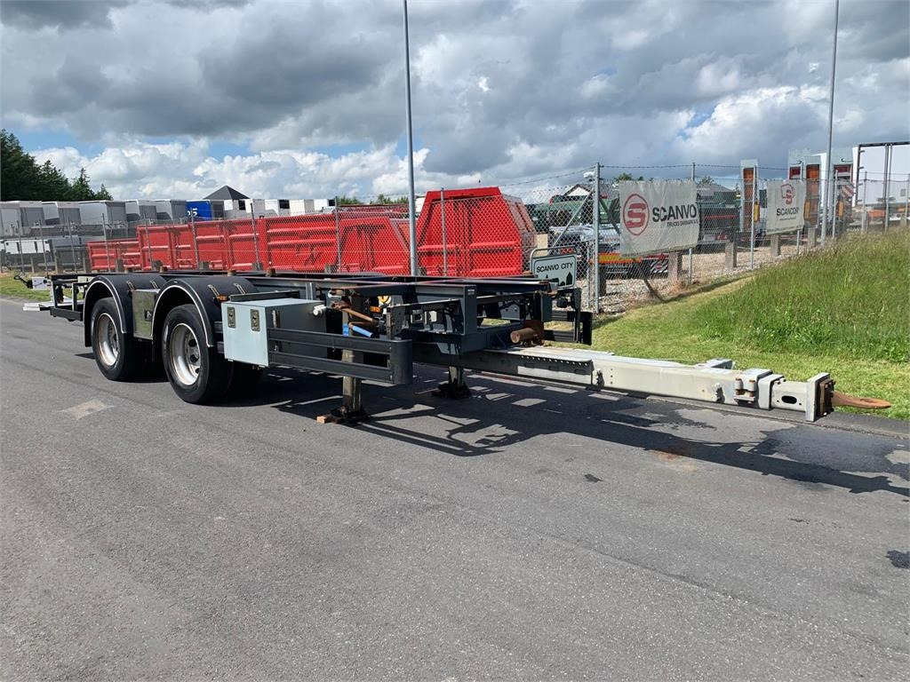 Kel-Berg C920V 20 ton - folde-slæde lift - Remorque porte-conteneur/ Caisse mobile: photos 3 Kel-Berg C920V 20 ton - folde-slæde lift - Remorque porte-conteneur/ Caisse mobile: photos 3