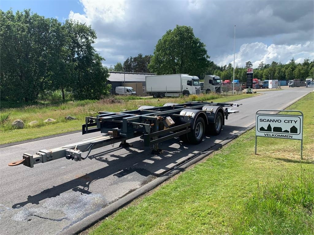 Kel-Berg C920V 20 ton - folde-slæde lift - Remorque porte-conteneur/ Caisse mobile: photos 1 Kel-Berg C920V 20 ton - folde-slæde lift - Remorque porte-conteneur/ Caisse mobile: photos 1