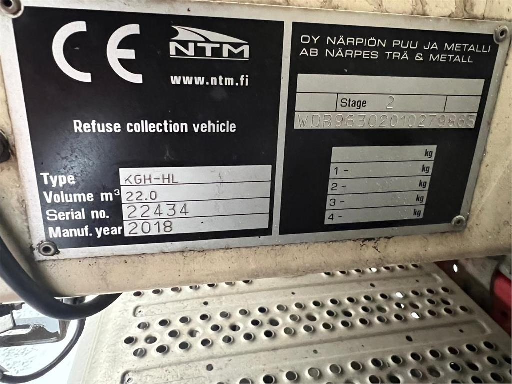 Mercedes-Benz Antos 2530 - NTM - Benne à ordures ménagères: photos 1 Mercedes-Benz Antos 2530 - NTM - Benne à ordures ménagères: photos 1