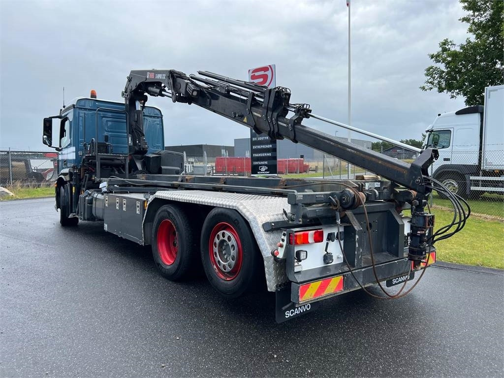 Mercedes-Benz Antos 2540 L - Hiab 232E5 kran - Camion multibenne: photos 3 Mercedes-Benz Antos 2540 L - Hiab 232E5 kran - Camion multibenne: photos 3