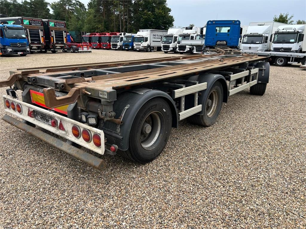 Nopa PTC 240 - 7,0 - 7,5 mtr. container - Remorque porte-conteneur/ Caisse mobile: photos 2 Nopa PTC 240 - 7,0 - 7,5 mtr. container - Remorque porte-conteneur/ Caisse mobile: photos 2