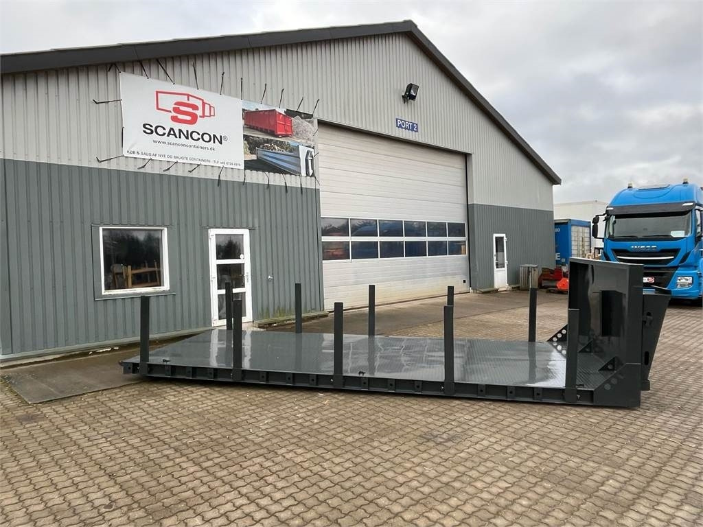 Scancon ML6000R Maskinlad på hejselads ramme - Carrosserie plateau: photos 3 Scancon ML6000R Maskinlad på hejselads ramme - Carrosserie plateau: photos 3