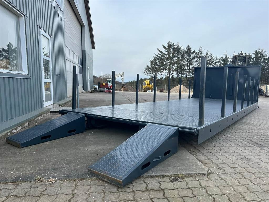 Scancon ML6500R Maskinlad på hejselads ramme - Carrosserie plateau: photos 2 Scancon ML6500R Maskinlad på hejselads ramme - Carrosserie plateau: photos 2