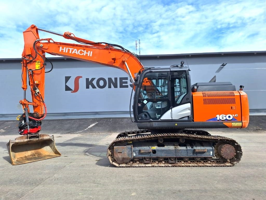Hitachi ZX160LC-6 PYÖRITTÄJÄLLÄ - Pelle sur chenille: photos 1 Hitachi ZX160LC-6 PYÖRITTÄJÄLLÄ - Pelle sur chenille: photos 1