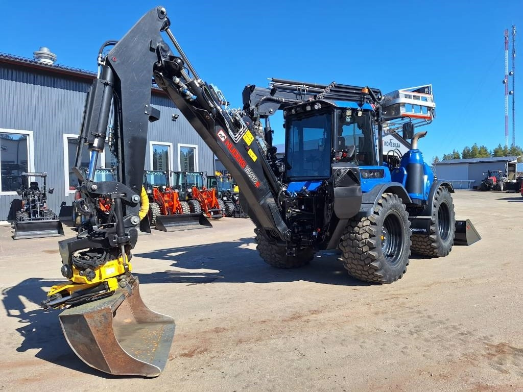 Tractopelle Huddig 1260E CABLE, ISO NOSTIN YM.: photos 12