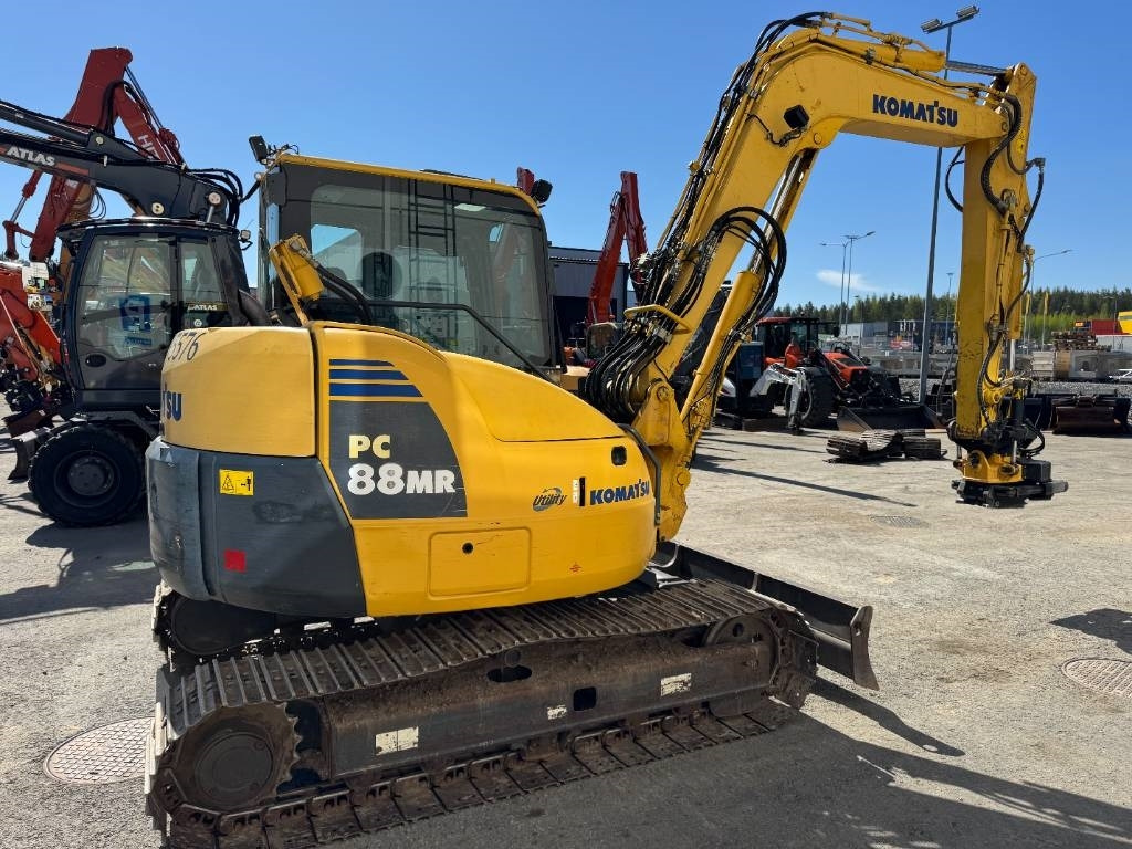 Komatsu PC88MR-8 PYÖRITTÄJÄLLÄ - Mini pelle: photos 4 Komatsu PC88MR-8 PYÖRITTÄJÄLLÄ - Mini pelle: photos 4