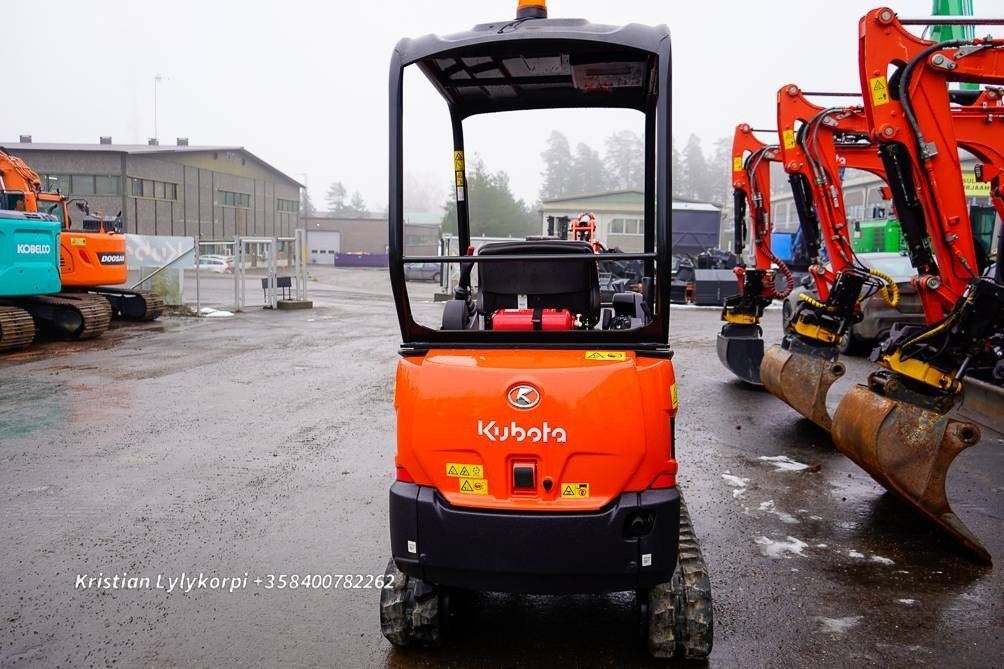 Kubota KX 016-4 EX-DEMO - Mini pelle: photos 4 Kubota KX 016-4 EX-DEMO - Mini pelle: photos 4