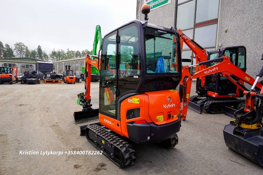 Kubota KX019-4 PYÖRITTÄJÄLLÄ - Mini pelle: photos 2 Kubota KX019-4 PYÖRITTÄJÄLLÄ - Mini pelle: photos 2
