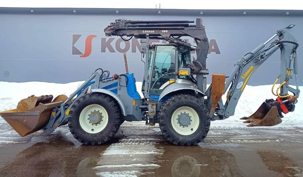 Lännen 8600G NOSTIN, HENKILÖKORI, PYÖRITTÄJÄ YM. - Tractopelle: photos 1 Lännen 8600G NOSTIN, HENKILÖKORI, PYÖRITTÄJÄ YM. - Tractopelle: photos 1