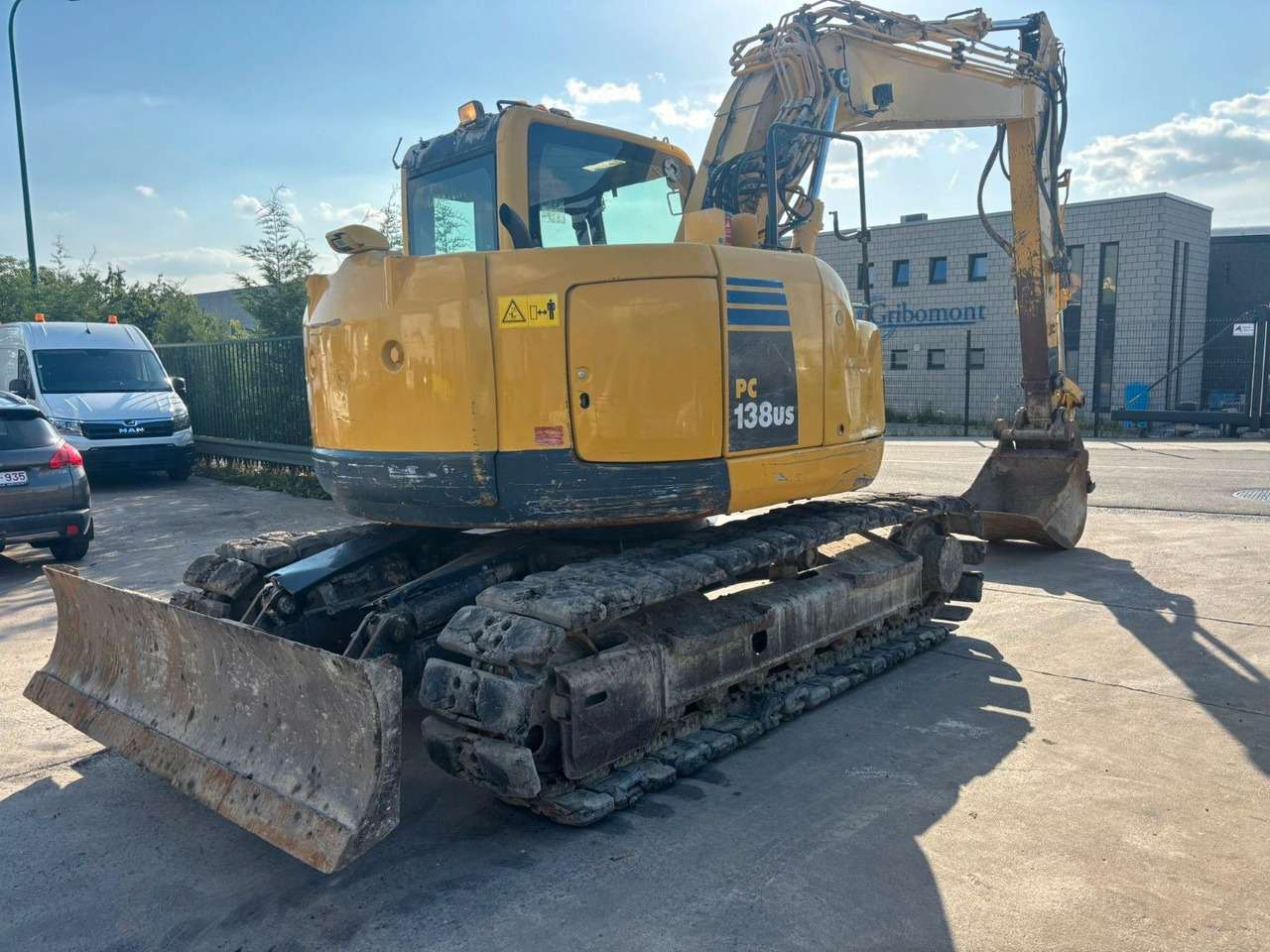 Komatsu PC138US-8. Klima. Hydr Schnelw. 2 Löffel. - Pelle sur chenille: photos 1 Komatsu PC138US-8. Klima. Hydr Schnelw. 2 Löffel. - Pelle sur chenille: photos 1
