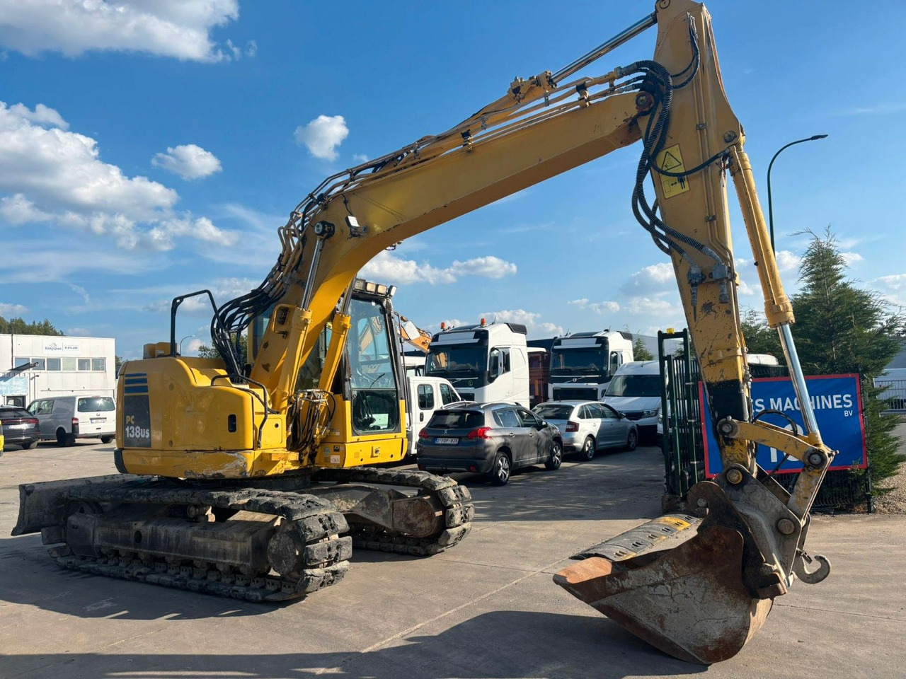 Komatsu PC138US-8. Klima. Hydr Schnelw. 2 Löffel. - Pelle sur chenille: photos 4 Komatsu PC138US-8. Klima. Hydr Schnelw. 2 Löffel. - Pelle sur chenille: photos 4