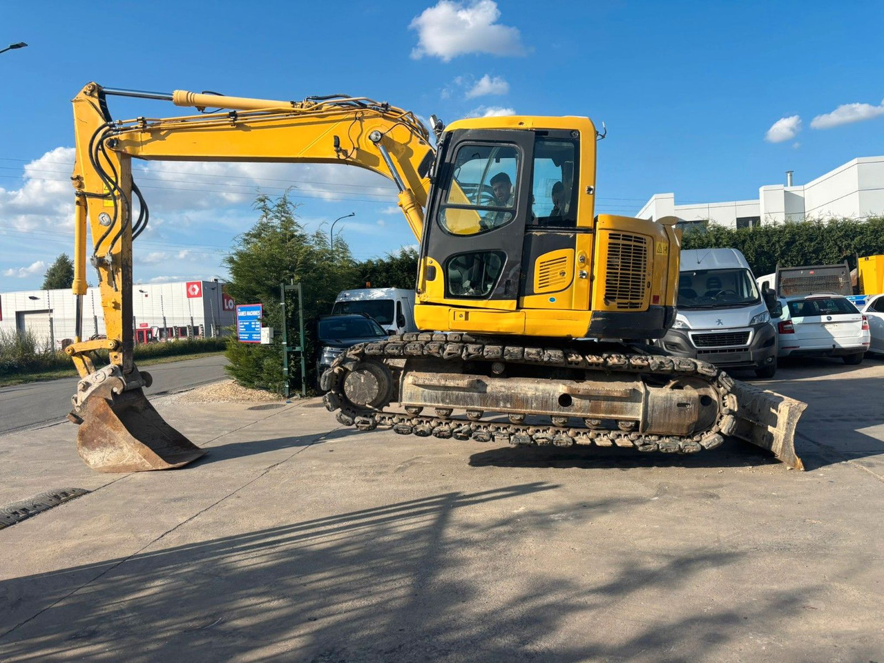Komatsu PC138US-8. Klima. Hydr Schnelw. 2 Löffel. - Pelle sur chenille: photos 3 Komatsu PC138US-8. Klima. Hydr Schnelw. 2 Löffel. - Pelle sur chenille: photos 3