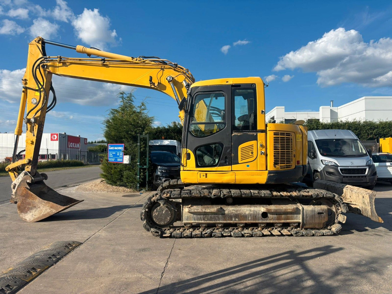 Komatsu PC138US-8. Klima. Hydr Schnelw. 2 Löffel. - Pelle sur chenille: photos 1 Komatsu PC138US-8. Klima. Hydr Schnelw. 2 Löffel. - Pelle sur chenille: photos 1