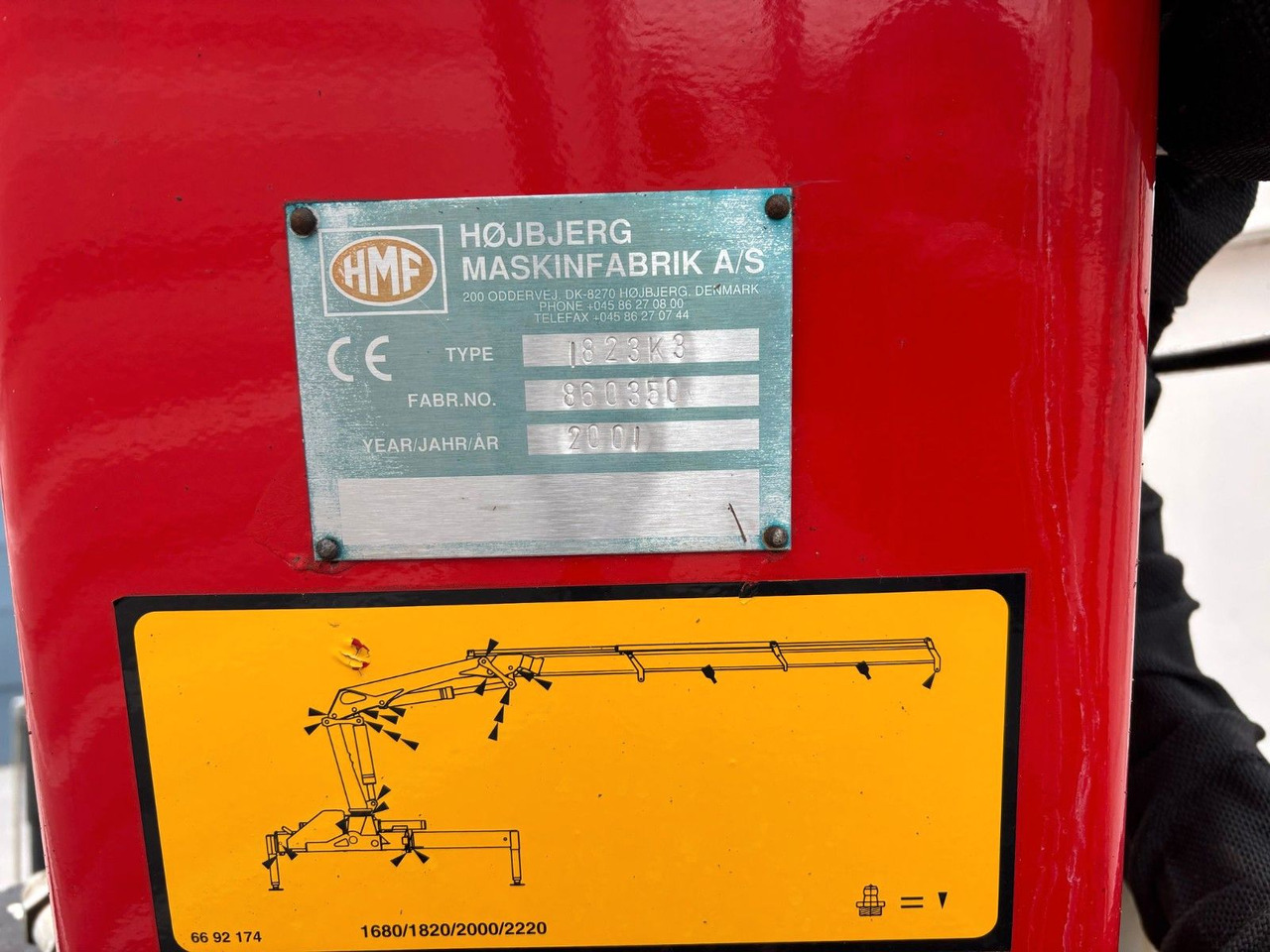 MAN 18-222. Kran HMF 18t/m Bj 2001. - Camion grue: photos 5 MAN 18-222. Kran HMF 18t/m Bj 2001. - Camion grue: photos 5