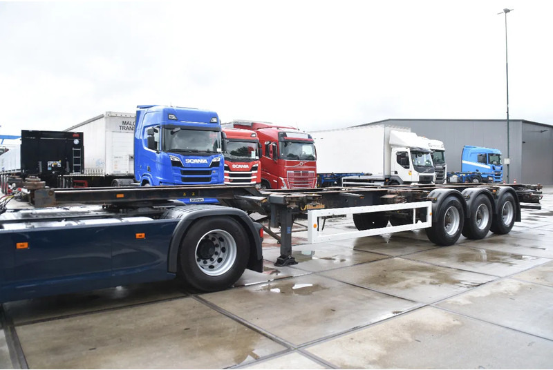 Krone SDC 27 - BPW AXLES - DRUM BRAKES - - Semi-remorque porte-conteneur/ Caisse mobile: photos 4 Krone SDC 27 - BPW AXLES - DRUM BRAKES - - Semi-remorque porte-conteneur/ Caisse mobile: photos 4