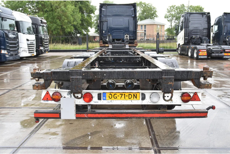 Krone SDC 27 - BPW AXLES - DRUM BRAKES - - Semi-remorque porte-conteneur/ Caisse mobile: photos 3 Krone SDC 27 - BPW AXLES - DRUM BRAKES - - Semi-remorque porte-conteneur/ Caisse mobile: photos 3