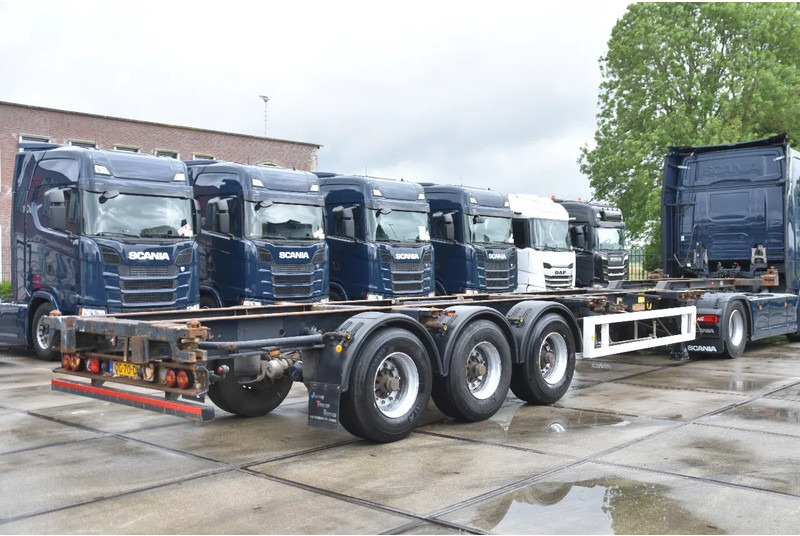 Krone SDC 27 - BPW AXLES - DRUM BRAKES - - Semi-remorque porte-conteneur/ Caisse mobile: photos 2 Krone SDC 27 - BPW AXLES - DRUM BRAKES - - Semi-remorque porte-conteneur/ Caisse mobile: photos 2