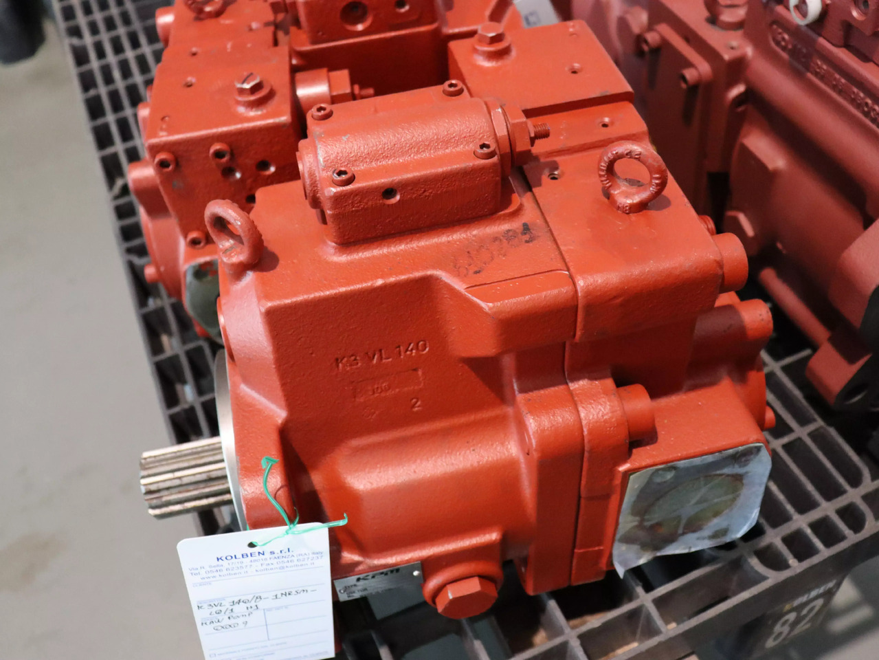 Kawasaki K3VL140B-1NRSM-L01 H1 - Pompe hydraulique pour Engins de chantier: photos 3 Kawasaki K3VL140B-1NRSM-L01 H1 - Pompe hydraulique pour Engins de chantier: photos 3