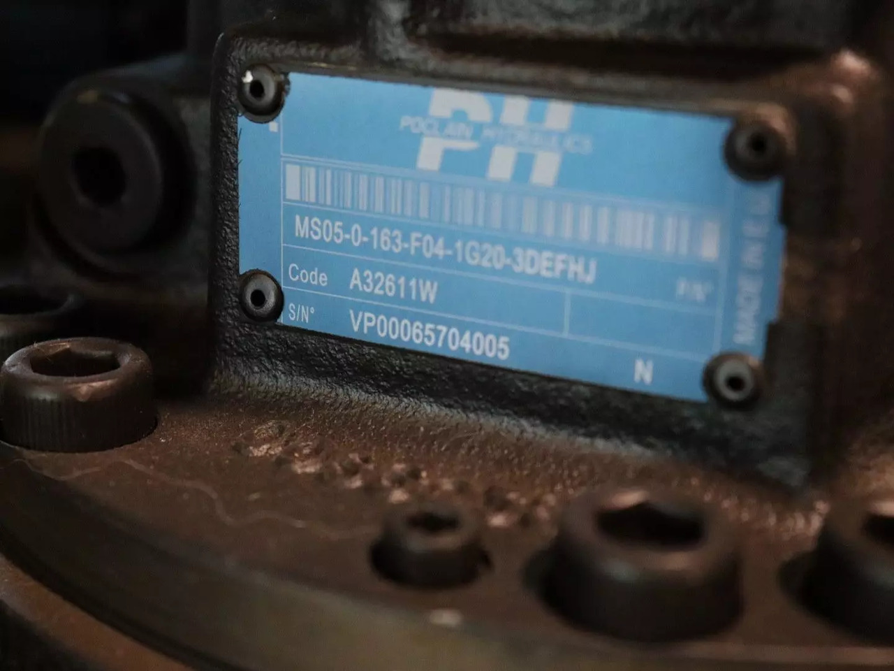 POCLAIN MS05-2-163-F04-1G20-3DEFHJ - Moteur hydraulique pour Engins de chantier: photos 2 POCLAIN MS05-2-163-F04-1G20-3DEFHJ - Moteur hydraulique pour Engins de chantier: photos 2