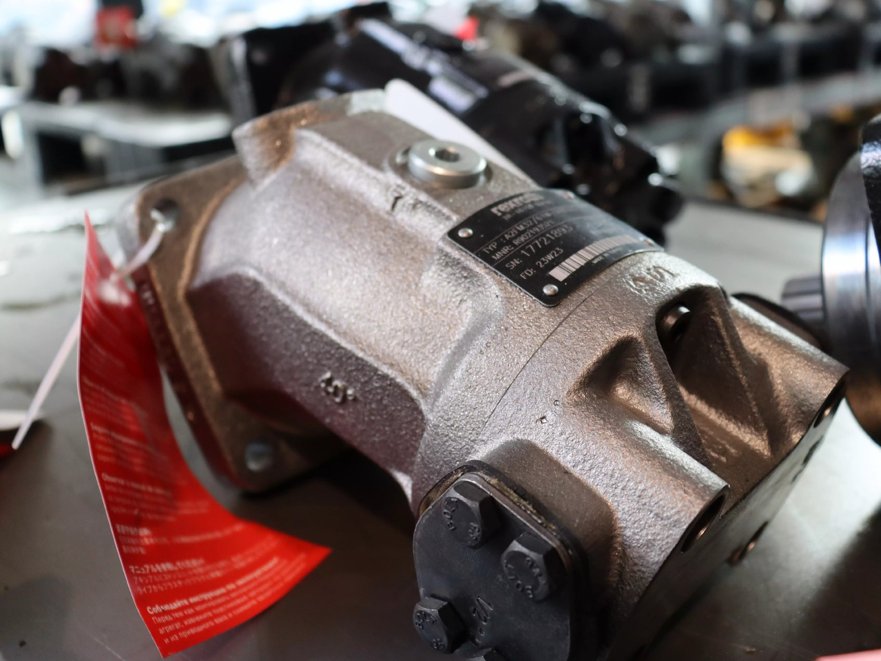 REXROTH A2FM63/61W-VAB020 - Moteur hydraulique pour Matériel industriel: photos 1 REXROTH A2FM63/61W-VAB020 - Moteur hydraulique pour Matériel industriel: photos 1