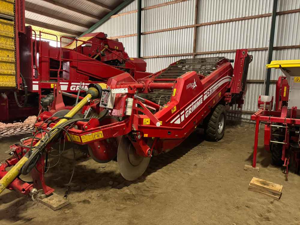 Grimme CS-150 CombiStar - Arracheuse de pommes de terre: photos 1 Grimme CS-150 CombiStar - Arracheuse de pommes de terre: photos 1