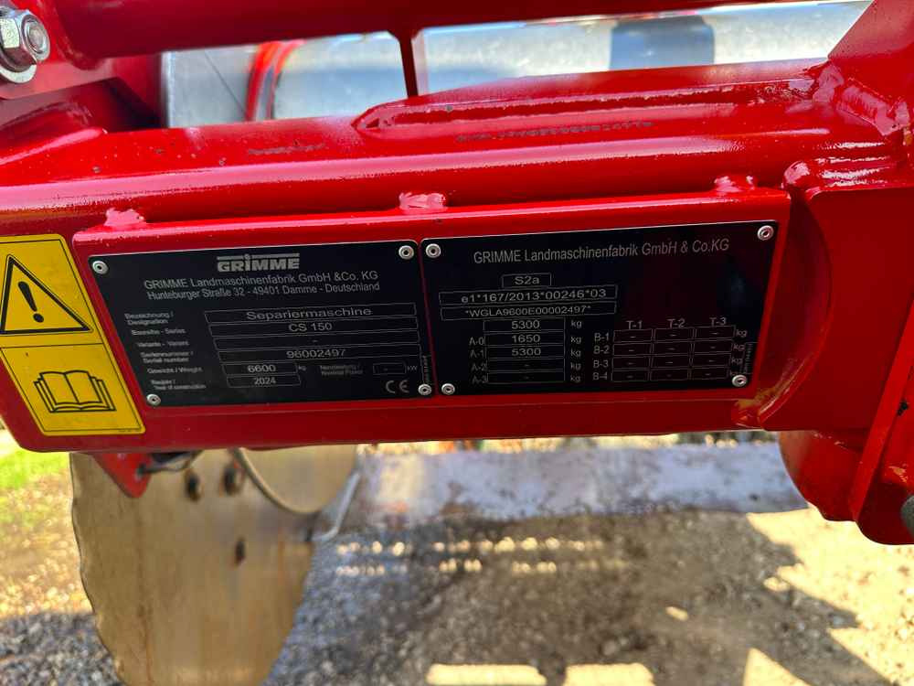 Grimme CS-150 CombiStar XL - Arracheuse de pommes de terre: photos 2 Grimme CS-150 CombiStar XL - Arracheuse de pommes de terre: photos 2
