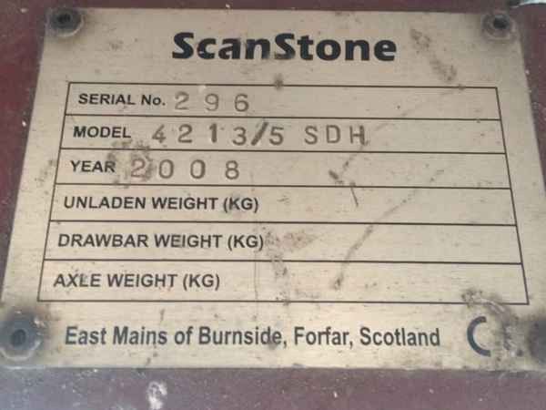 Scanstone ScanStone RGS4213/5SD - Arracheuse de pommes de terre: photos 2 Scanstone ScanStone RGS4213/5SD - Arracheuse de pommes de terre: photos 2
