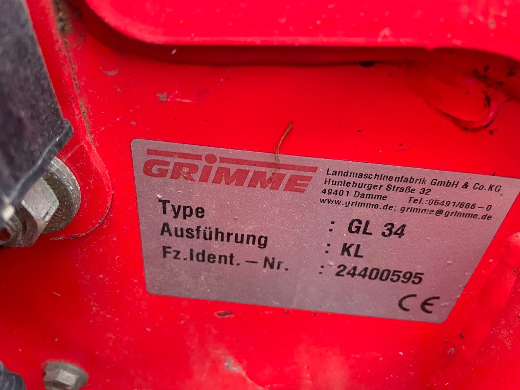 Matériel de récolte Grimme GL 34 KL: photos 11 Matériel de récolte Grimme GL 34 KL: photos 11