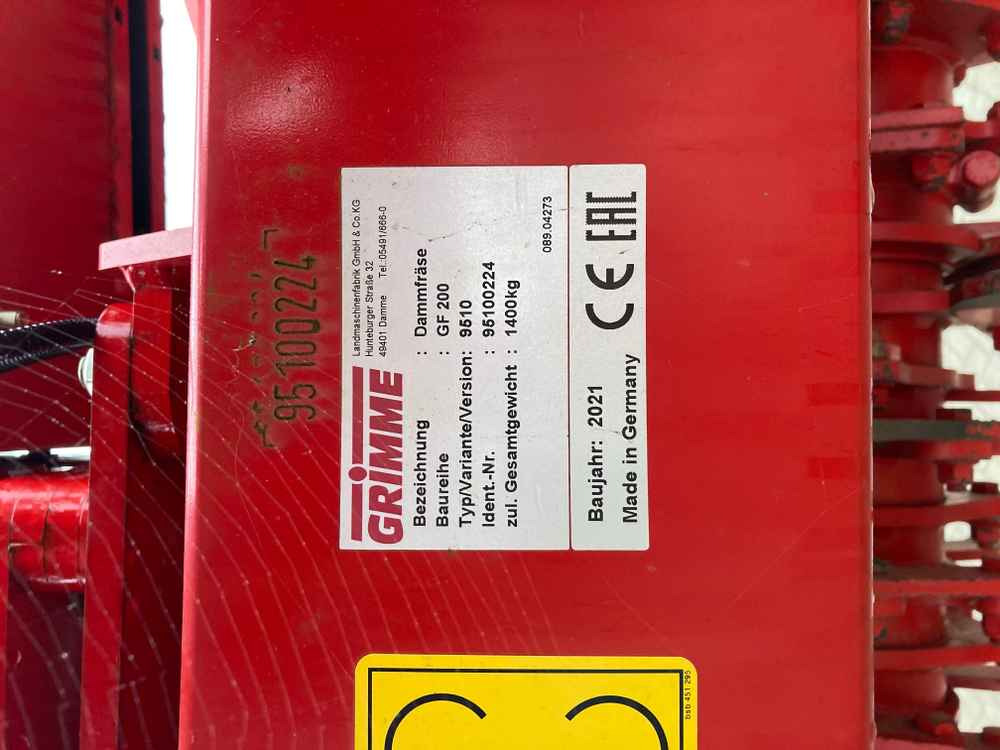 Grimme Grimme GF 200, 2 Row/ Single Bed, Hook Tine Tilla - Matériel de récolte: photos 3 Grimme Grimme GF 200, 2 Row/ Single Bed, Hook Tine Tilla - Matériel de récolte: photos 3