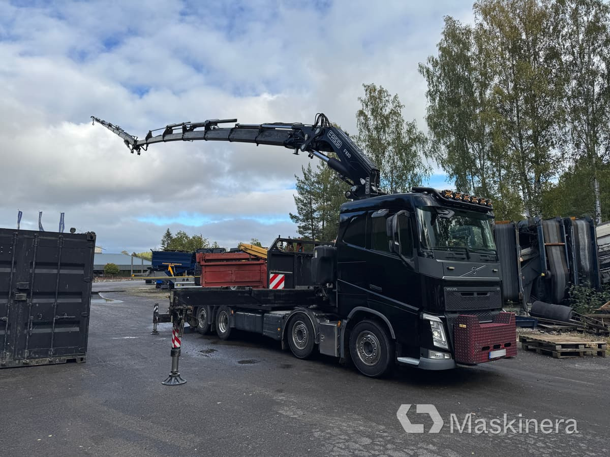 Bodbil Volvo FH 82F med Fassi F820 kran & jib - Camion plateau, Camion grue: photos 3 Bodbil Volvo FH 82F med Fassi F820 kran & jib - Camion plateau, Camion grue: photos 3