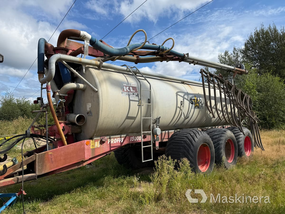 Gödseltunna Star Proffs 15000L - Tonne à lisier: photos 1 Gödseltunna Star Proffs 15000L - Tonne à lisier: photos 1