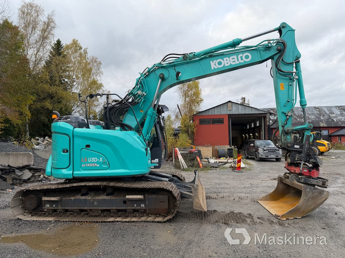 Grävmaskin Kobelco SK140SRLC-7 - Pelle sur chenille: photos 4 Grävmaskin Kobelco SK140SRLC-7 - Pelle sur chenille: photos 4