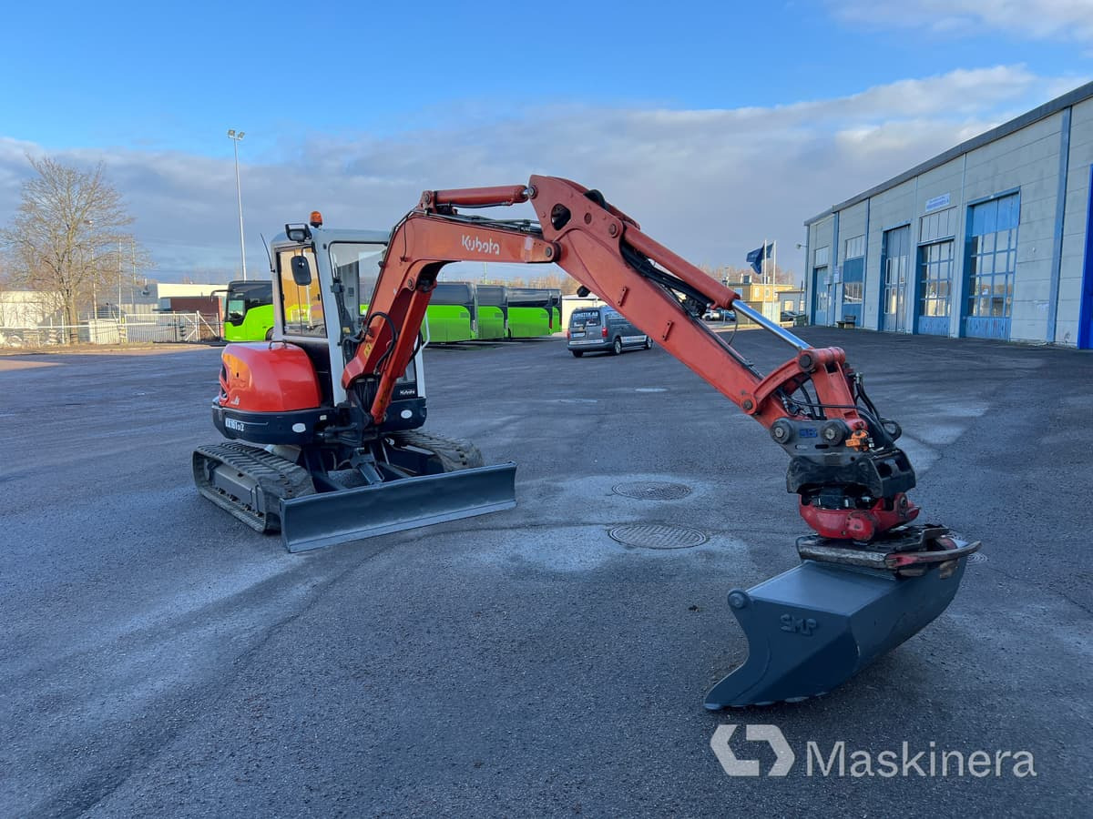 Grävmaskin Kubota KX 161-3a - Pelle sur chenille: photos 3 Grävmaskin Kubota KX 161-3a - Pelle sur chenille: photos 3