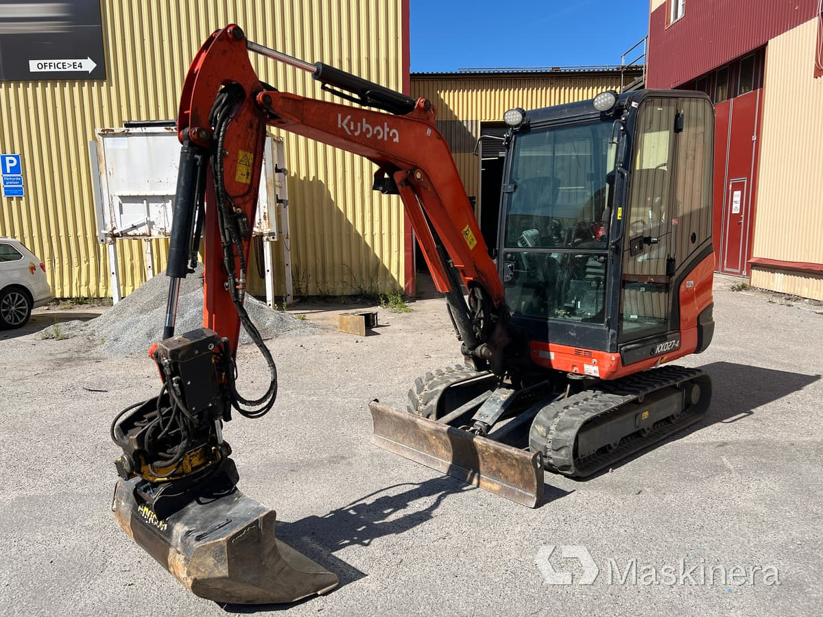 Grävmaskin Kubota KX027-4 - Pelle sur chenille: photos 1 Grävmaskin Kubota KX027-4 - Pelle sur chenille: photos 1