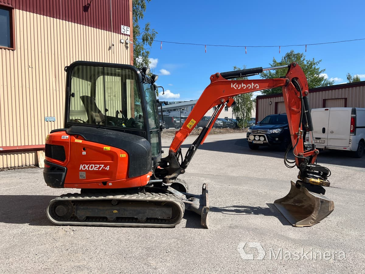 Grävmaskin Kubota KX027-4 - Pelle sur chenille: photos 4 Grävmaskin Kubota KX027-4 - Pelle sur chenille: photos 4