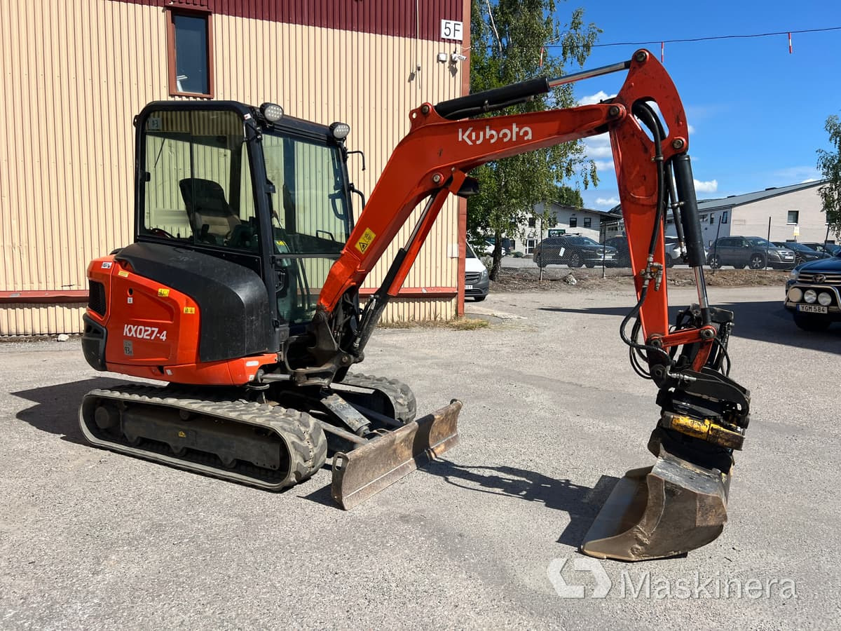 Grävmaskin Kubota KX027-4 - Pelle sur chenille: photos 3 Grävmaskin Kubota KX027-4 - Pelle sur chenille: photos 3