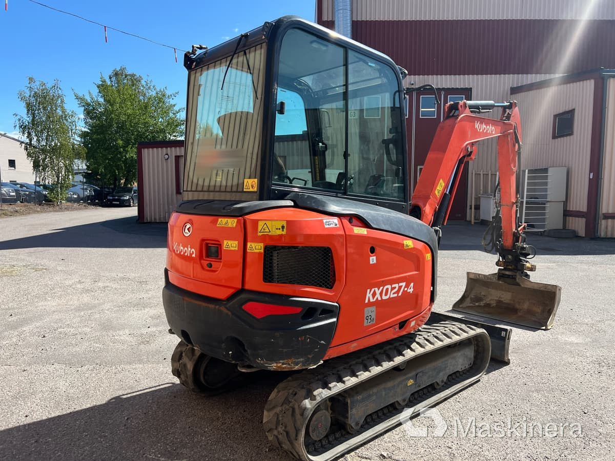 Grävmaskin Kubota KX027-4 - Pelle sur chenille: photos 5 Grävmaskin Kubota KX027-4 - Pelle sur chenille: photos 5